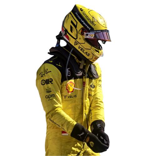Charles Leclerc Yellow 2022 Model Printed F1 Race Suit