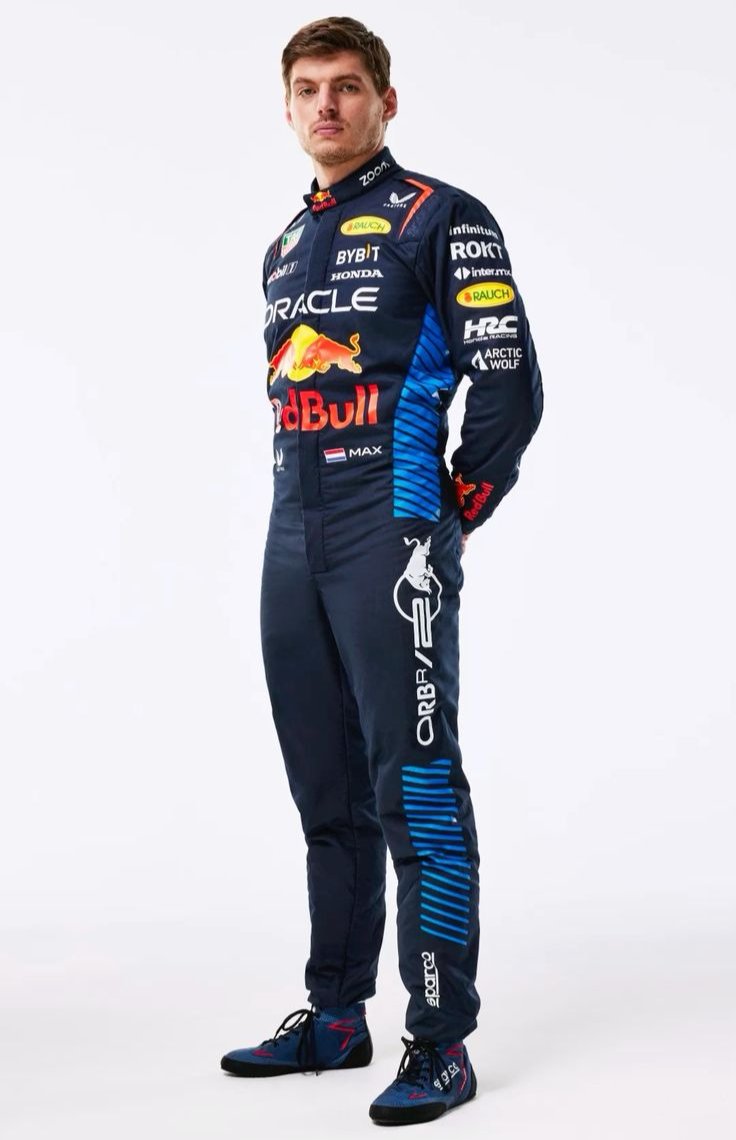 Max Verstappen 2024 New Red Bull F1 Race Suit