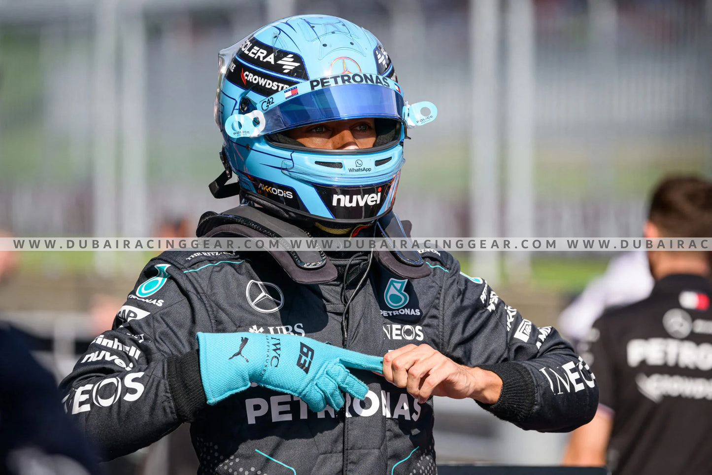 George Russell Gloves 2024 F1 Race Gloves