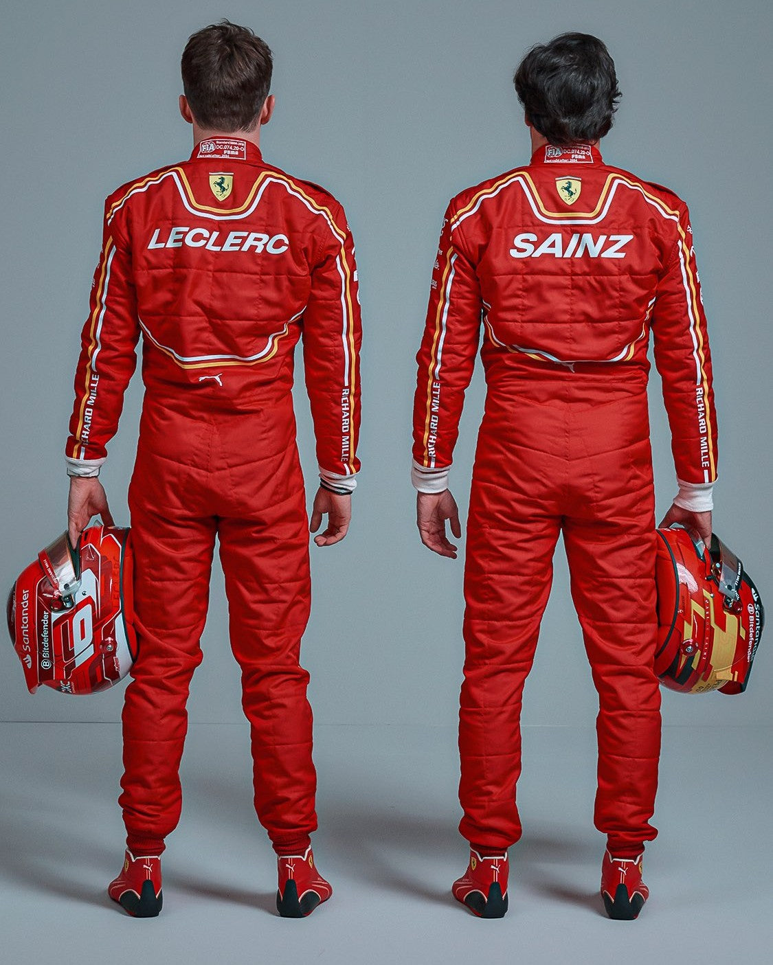 Charles Leclerc 2024 Ferrari Race Suit - Dubai Racing Gear