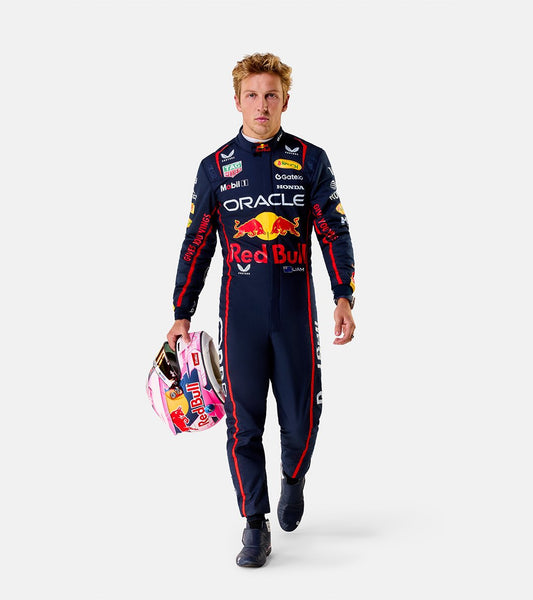 New 2025 Liam Lawson Red Bull F1 Team Replica Race Suit